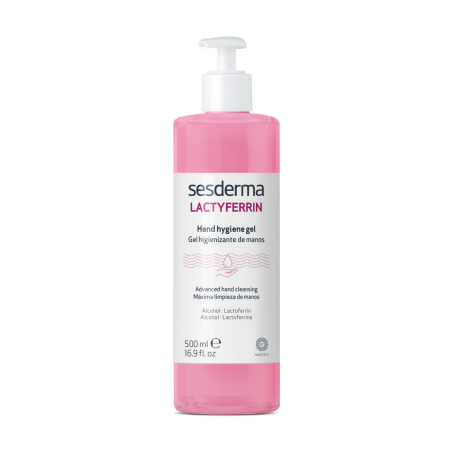 SESDERMA LACTYFERRIN DEZINFEKCINIS RANKŲ GELIS, 500 ML