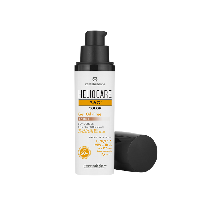 HELIOCARE 360 OIL-FREE APSAUGINIS GELIS SPF50+, 50 ML (Bronze)