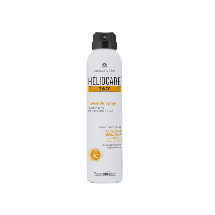 HELIOCARE 360 INVISIBLE APSAUGINIS PURŠKIKLIS KŪNUI SPF50+, 200 ML
