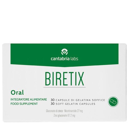 BIRETIX MAISTO PAPILDAI, 30 KAPSULIŲ