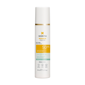 SESDERMA REPASKIN URBAN 365 APSAUGINĖ PRIEMONĖ SU SPF50 RIEBIAI ODAI, 50 ML
