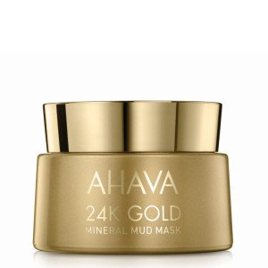 AHAVA MINERAL MUD 24K AUKSO MINERALINĖ PURVO KAUKĖ, 50 ML