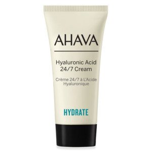 AHAVA HYDRATE 24/7 VEIDO KREMAS SU HIALURONO RŪGŠTIMI, 15 ML