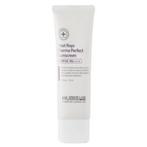 HUBISLAB POST RAYS DERMA PERFECT VEIDO KREMAS NUO SAULĖS SPF 50, 50 G