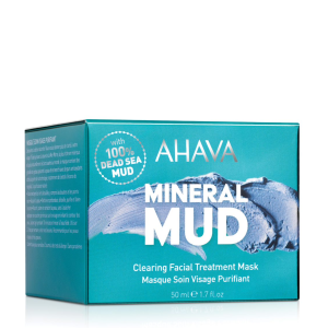 AHAVA MINERAL MUD VALOMOJI VEIDO KAUKĖ, 50 ML